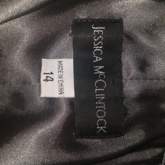 Robe de soirée chic à bustier ajusté, grise argenté - Picture 3 of 5